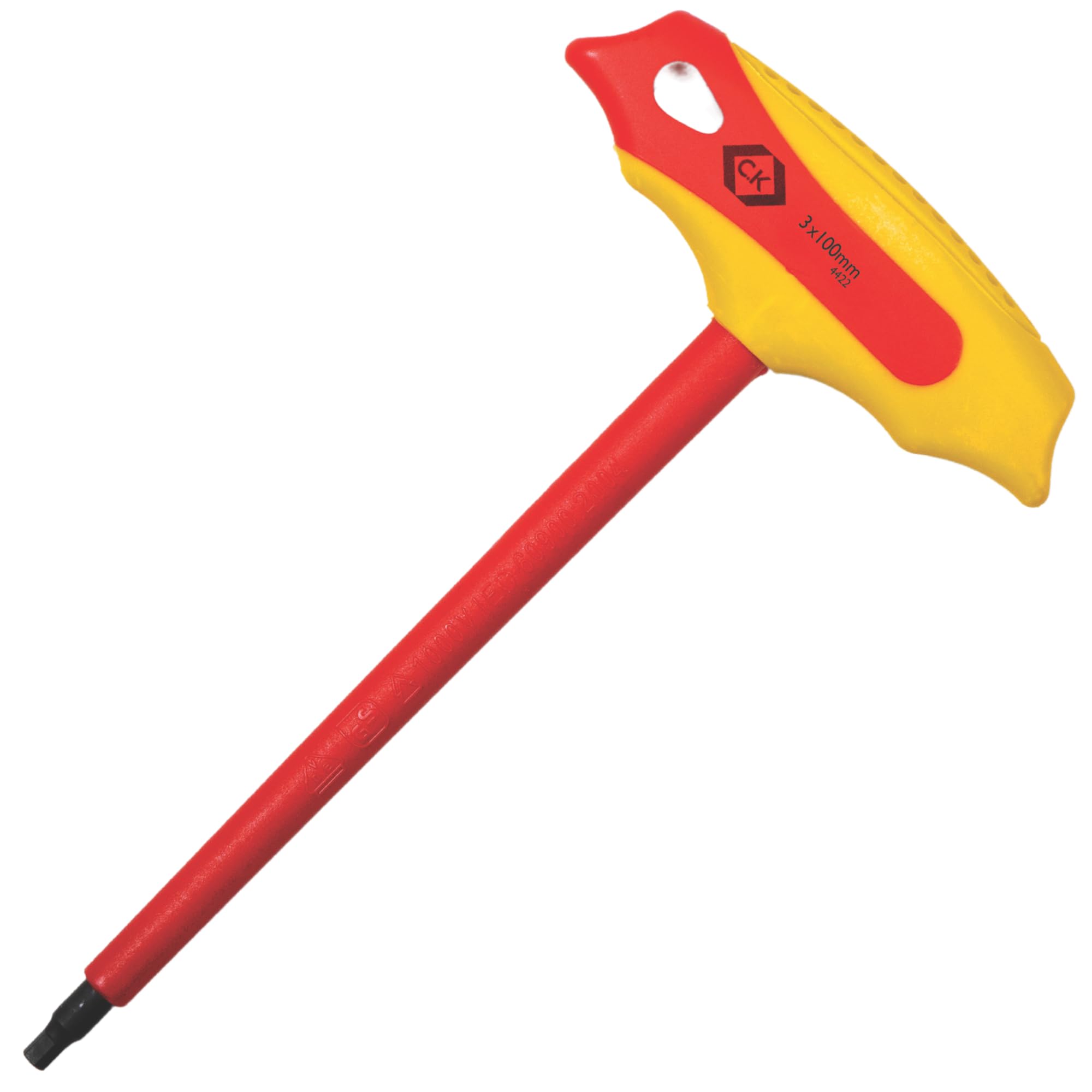 C.k Red T4422 03 Vde T-Handle Hexagon Key 3 Mm