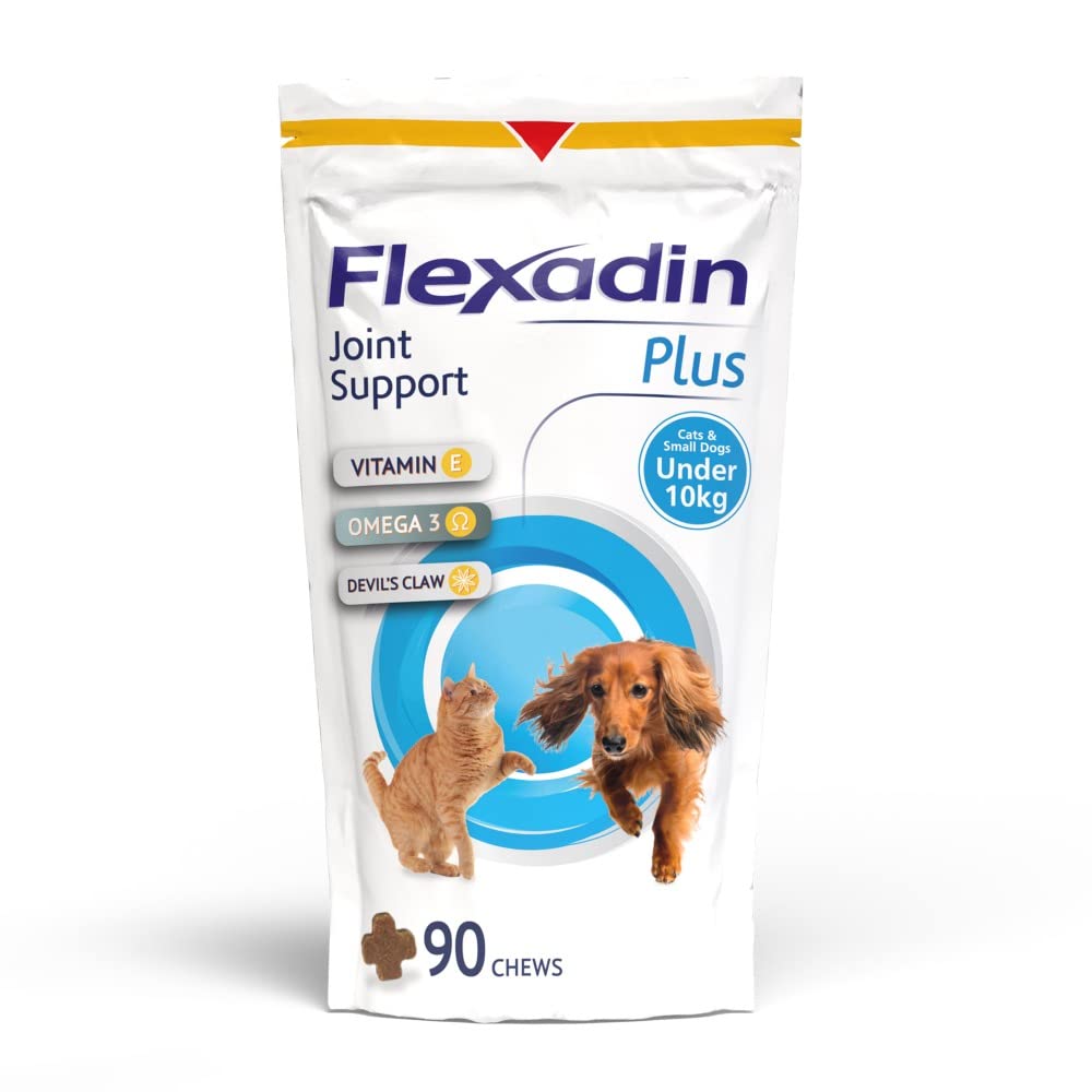 Vetoquinol Flexadin Plus integratore Alimentare per Gatti/Cani di Meno di 10 kg
