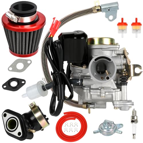 EOPOAYI GY6 50cc Carburetor PD18J Carb Kit Compatible with Tao tao 49cc 50 ATM50...