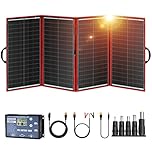 DOKIO 300W Portable Solar Panel Kit Monocrystalline for 12V Battery, Caravan, RV, Boat, Camper