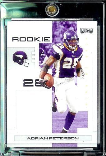 2007 Playoff NFL Football Rookie Card #101 Adrian Peterson