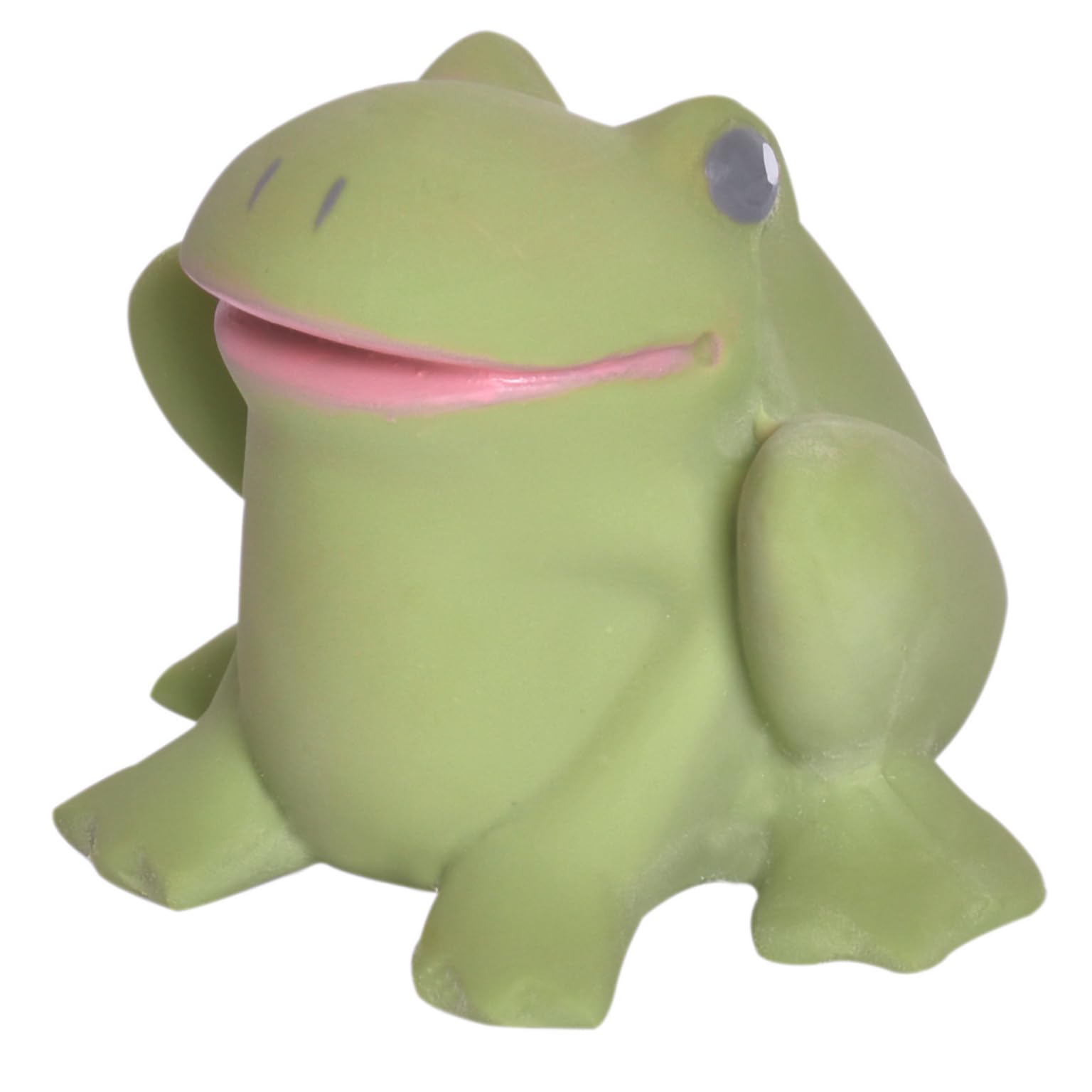 Gemba The Frog Organic Natural Rubber Teether, Rattle & Bath Toy