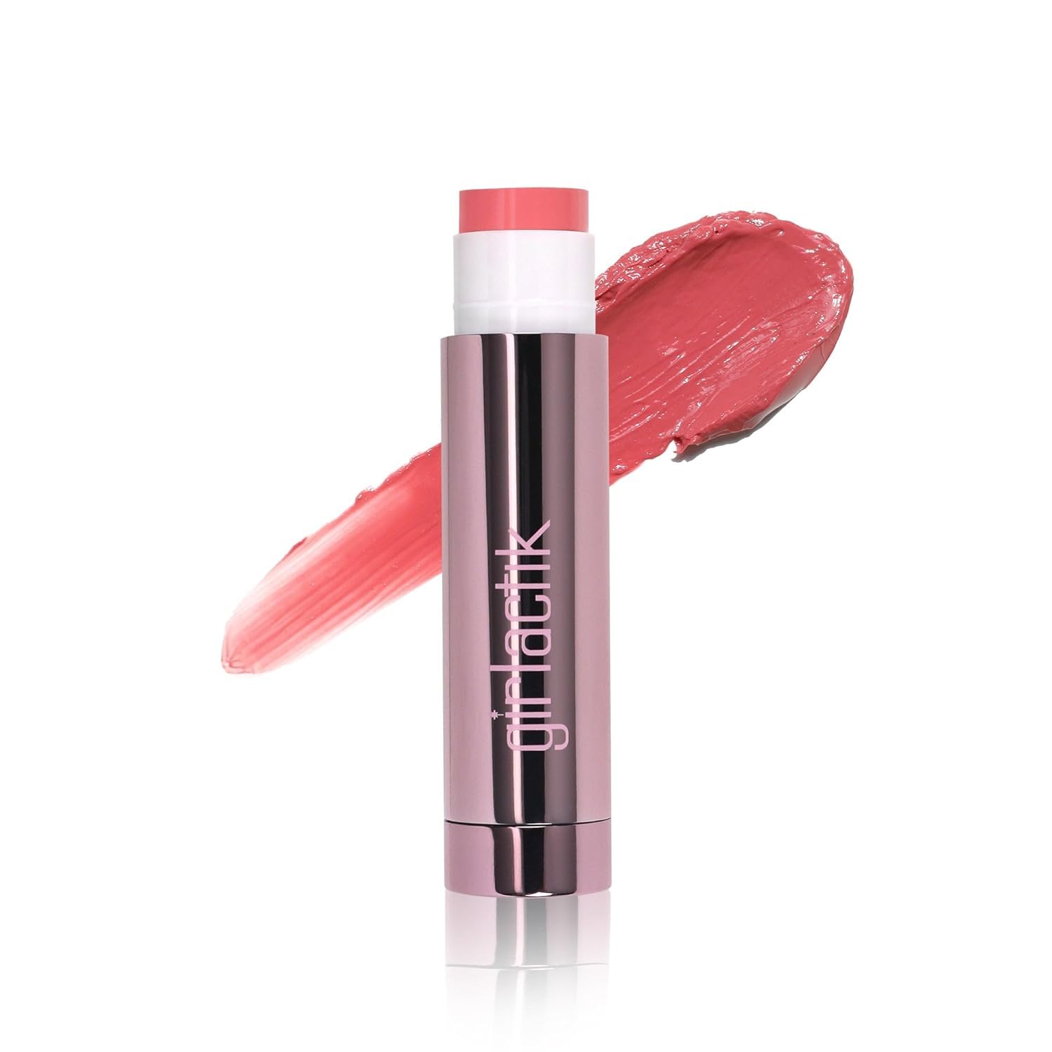 GirlactikJello Gloss Lip Balm - Original Lip Care with Vitamin E, Aloe Vera, Avocado and Apricot Kernel Oil for Hydrating, Moisturizing Lip Balm with Glossy, Smooth, 4.5 g / 0.15 oz (Bella)