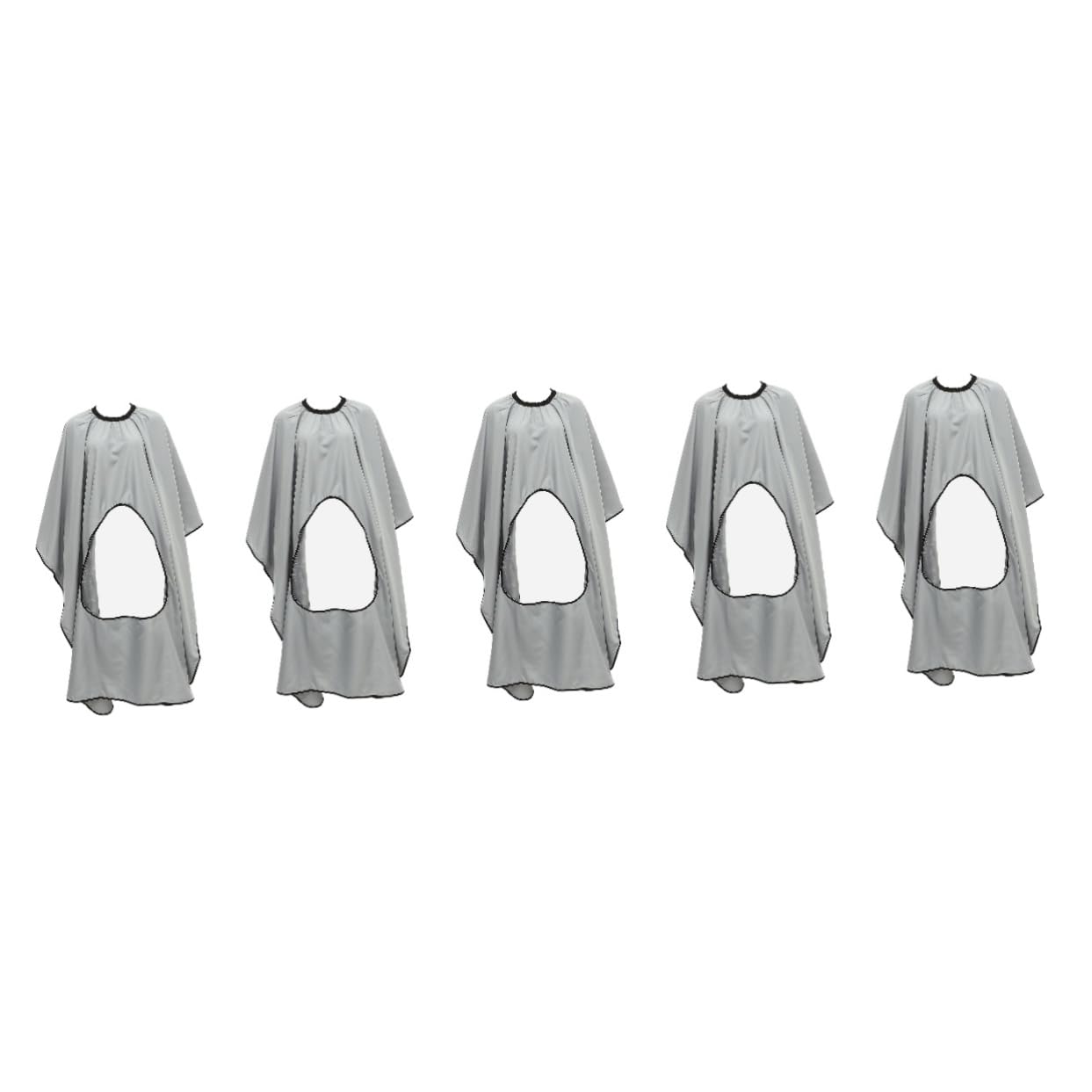minkissy 5 Piezas Paño De Capas De Peinado Para Peluquería Capa De Corte De Pelo Capas De Corte De Pelo Para Adultos Delantal De Corte De Pelo Dalí Hombre Tinte Para El Cabello Tela