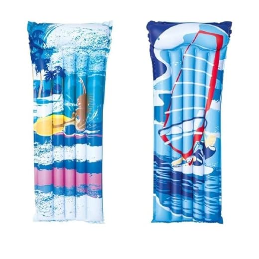 Trade Shop – Colchón Inflable Super Surf Fantasías Varias Surf Surfs, 183 X 76 Cm, Piscina 44021 –