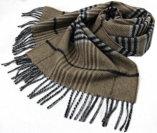 Foulard tissé cachemire doux contre le froid et les irritations du cou - 2