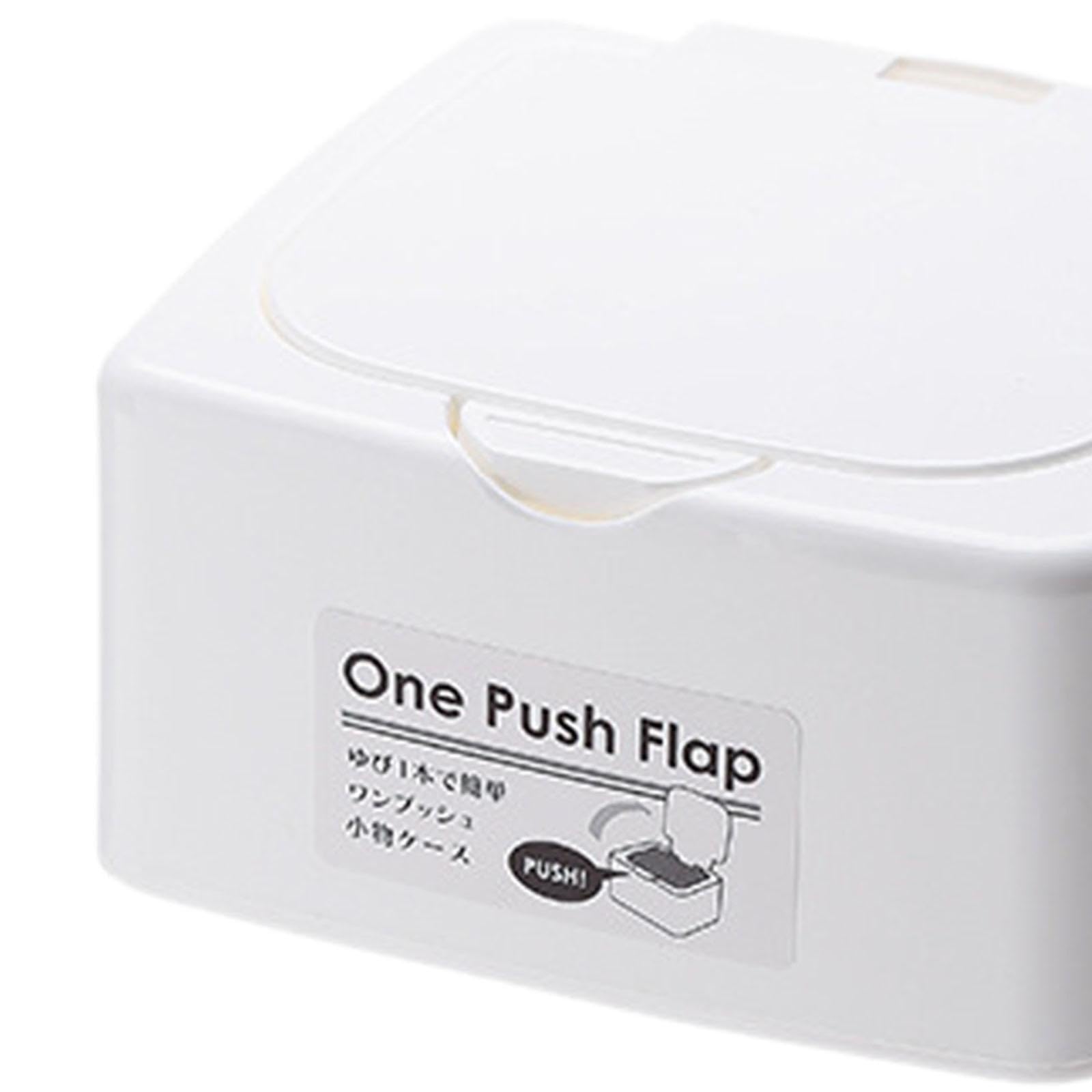 BNF®2xWet Tissue Holder Dustproof Cover Desk Storage Box Large Capacity Napkin Box 10.3x9.6x5.3cm|Home & Garden | Household Supplies & Cleaning | Home Organization 2