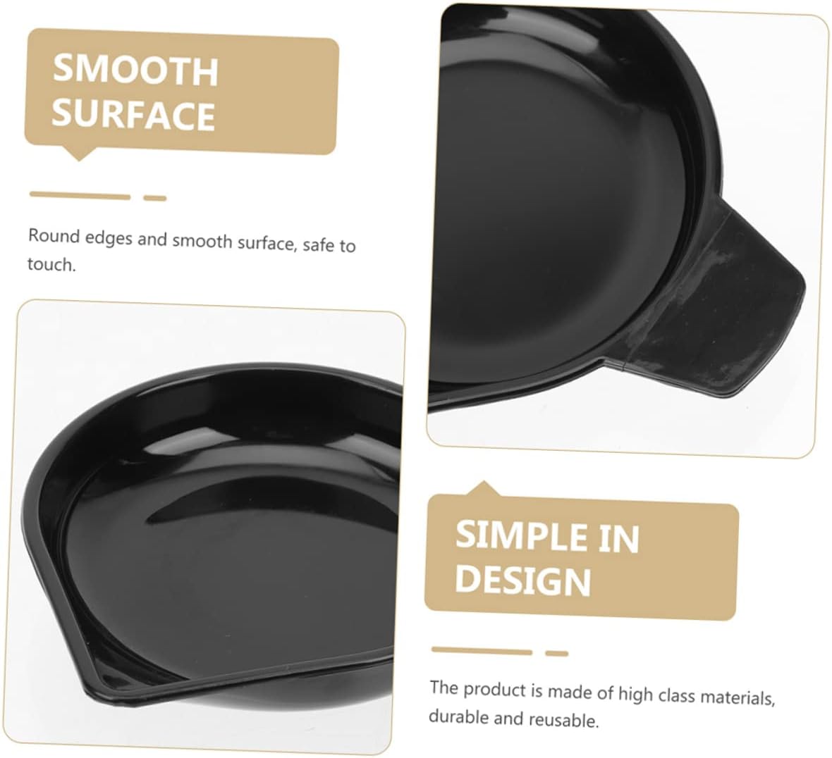 Tofficu 50pcs Digital Scale Weighing Pan Plastic Electronic Scale Tray for Kitchen Gems Powder Pans Grams