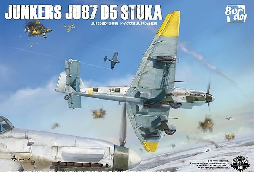1/35 Border Modei ユンカース Ju87G2 スツーカ ヨドバシ.com - Border Model ボーダーモデル BF012 1/35