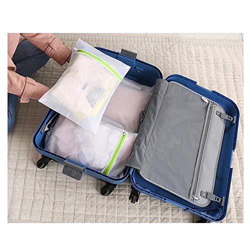 Mesh Laundry Bags 6-Pack Medium 16 X 12 Inch Laundry Wash Bag Colorful Zipper For Delicates, Blouse, Hosiery, Stocking, Underwear, Bra Lingerie, Sweater, Travel Storage Bag #TOP4