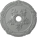 Ekena Millwork CM26AT Attica with Rose Ceiling Medallion, 26"OD x 3 3/4"ID x 1 1/2"P, Factory Primed