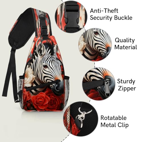 Bolso tipo bandolera unisex para viaje y senderismo miniatura 3