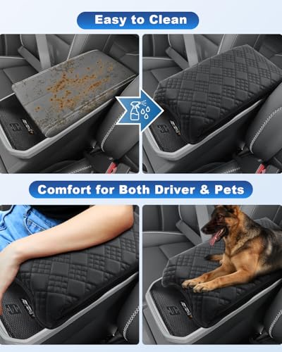 Image of CDEFG for 2025 2026 GMC Terrain Accessories Center Console Cover Armrest Cover, for 2025 2026 GMC Terrain (Elevation, AT4, Denali) Middle Console Pad Arm Rest Protector