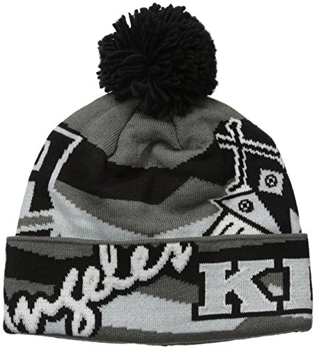 NHL Men's Face-Off Cuffed Pom Knit Cap