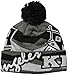 NHL Men's Face-Off Cuffed Pom Knit Cap