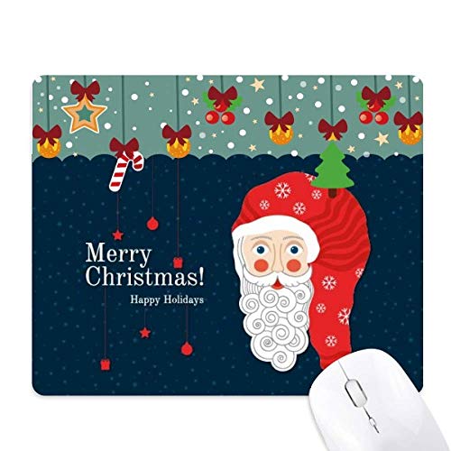 Tapis de souris de Noël en caoutchouc idée cadeau originale de bureau