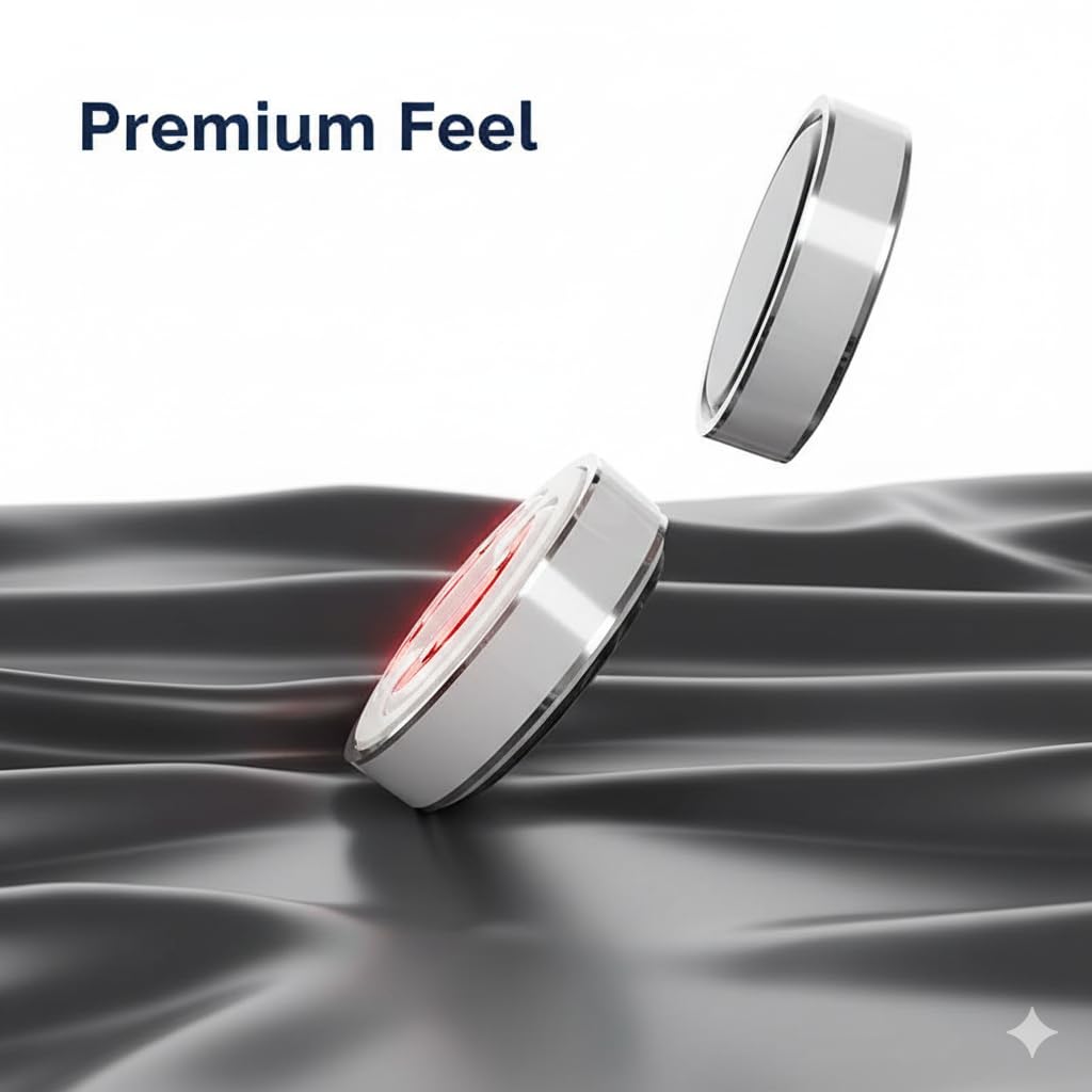 Eye massager premium, Augenmassagegerät élégant pour soin du regard, massage masque pour yeux avec chaleur et refroidissement, finition luxe pour rituel spa à domicile