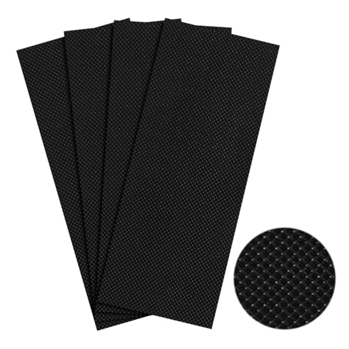 Sibba Rubber Grip Tape 4 PCS Strong Adhesive Non-Slip Friction Tapes Ultra-Thin Anti-Slip Skateboard...