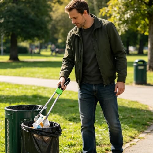 Pinza recolectora de basura para mantener impecable tu jardín y terraza 6