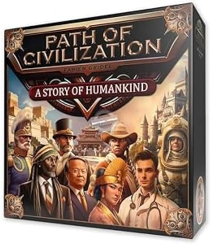 Path of Civilization Board Game - Epic Civilization Strategy Game, Discover The History of...