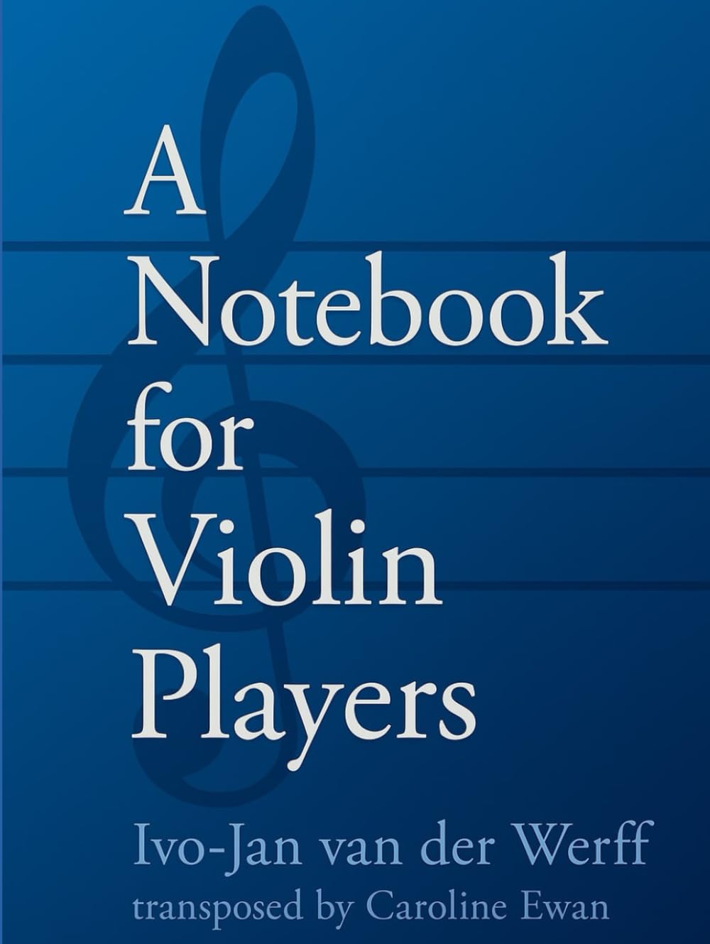 A Notebook for Violin Players