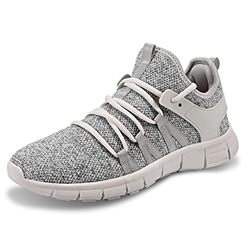 Image of INZCOU Running Shoes Lightweight Tennis Shoes Non Slip Gym Workout Shoes Breathable Mesh Walking Sneakers