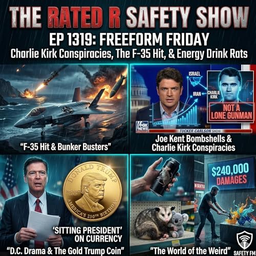 EP 1319: Freeform Friday - Charlie Kirk Conspiracies, The F-35 Hit, & Energy Drink Rats