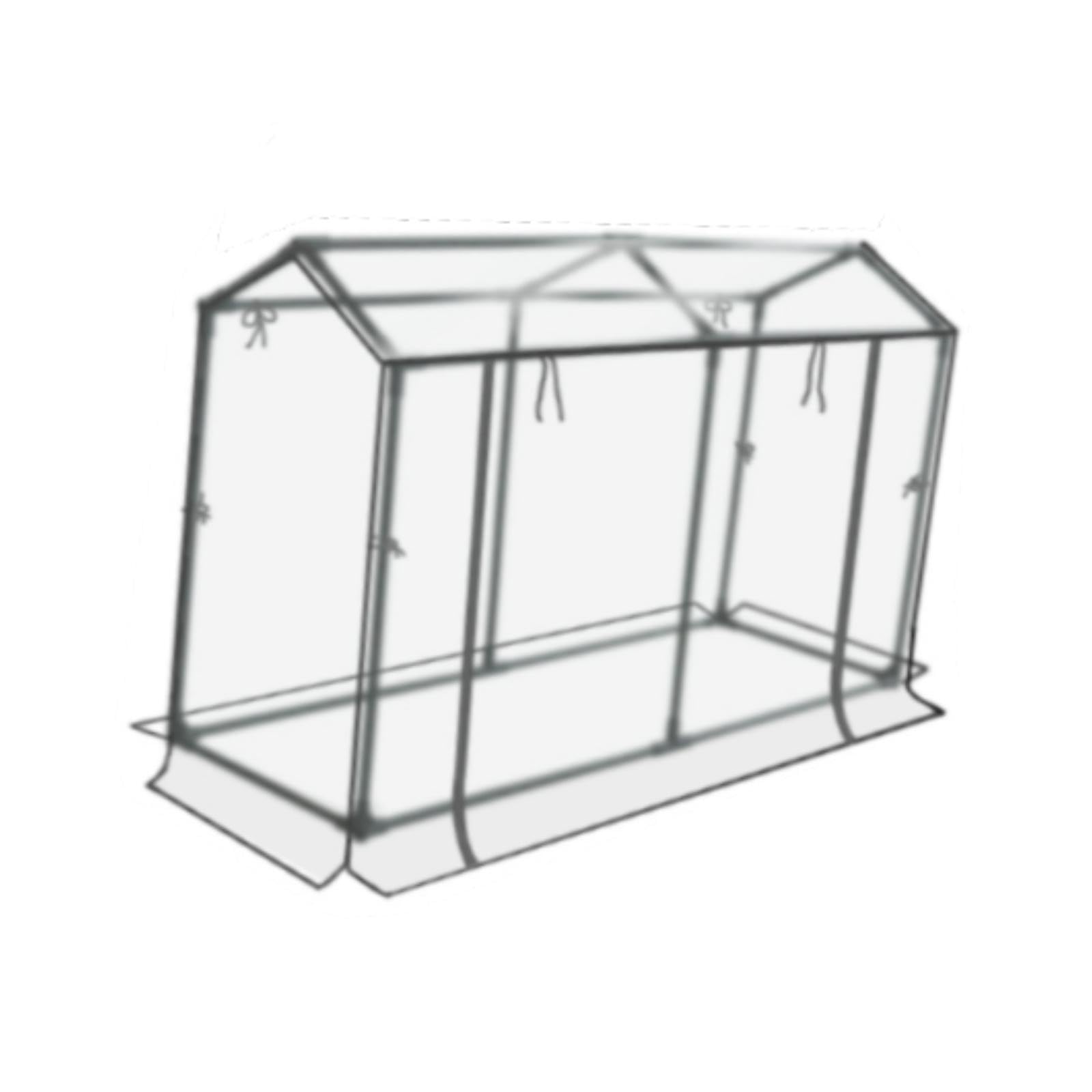 Tenda trasparente, piccola serra, Trasparente, 120x40x72cm | crescita affidabile delle piante, offre un kit serra portatile per la germinazione del giardinaggio in caso di condizioni