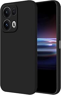 جراب حماية من سيليكون سائل ناعم والبولي يوريثين المقاوم للحرارة، مقاوم للصدمات والخدوش متوافق مع موبايل أوبو رينو 13 شبكة الجيل الخامس 5G 6.83 بوصة من هونلين