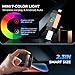 Wireless CarPlay Adapter for Android/iPhone, 2025 Upgrade 𝟮 𝙄𝙉 𝟭 USB-A&C, Fast BT 5.3GHz, Auto-Connect for Built-in Wired CarPlay Cars, Mini Android Auto Dongle Compatible for iOS 10+/Android 11+