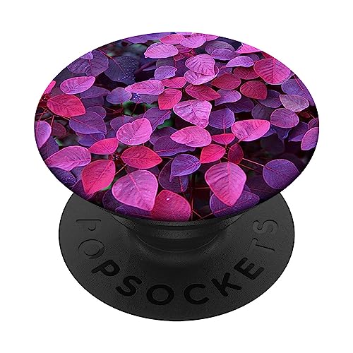 Purple Popsocket Cute Purple PopSockets for Women Purple PopSockets Swappable PopGrip, Black