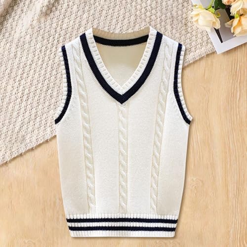 トップス UNIFORM EXPERIMENT COTTON CABL KNIT VEST Amazon.com: JSTEX Boys Sweater Vest 100% Cotton Kids Uniform Vest