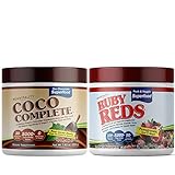 Ruby Reds | Delicious Reds Powder Fruit & Vegetable Superfood Supplement + Coco Complete | Healthy,