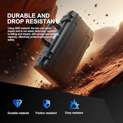 Image of Portable Carrying Holder for PlayStation Portal Remote Player - Rigid Shell with Customizable DIY Foam - Hard Storage Organizer for PS5 Portal & Accessories