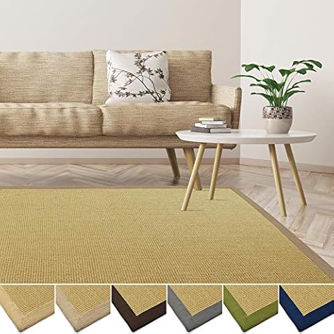 casa pura Alfombra de sisal de fibras naturales Cover