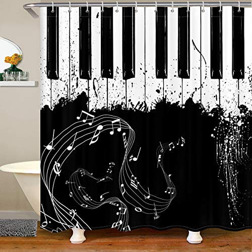 The 26 Best Music Shower Curtains of 2024 [Verified] Cherry Picks