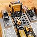 Carrier Truck Race Track Boy Toddlers Toys, Truck Toys for Toddlers 3-5 5-7, Toy Transport Car Truck with Tower Crane Light Sound, Truck Car Gifts for Age 3 4 5 6 7 Years Old Boys Girls