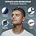 Anti snoring Chin Strap Strips Sleeping Solution Men Women Snore Stopper Sleep mask Double Reducer Straps for Breathing Best Remedy Breathe Right Nose Breathable Comfortable