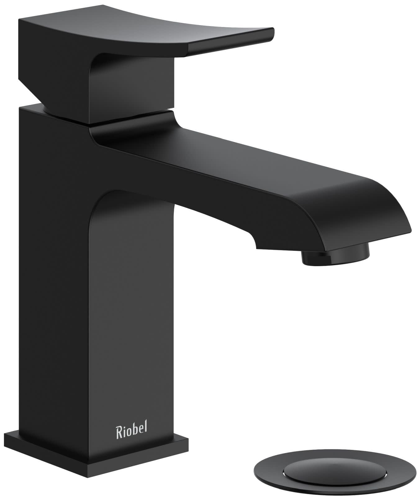 Riobel ZS01 Zendo 1.2 GPM Single Hole Bathroom Faucet - BlackWaterSense