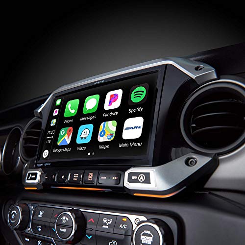 Alpine Electronics X409-WRA-JL 9-inch Mech-Less Restyle Navigation System with Off-Road Mode 