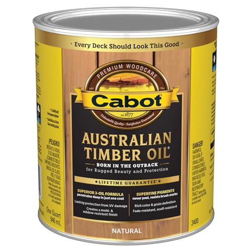 Cabot Australian Timber Oil, Natural, 1 Quart