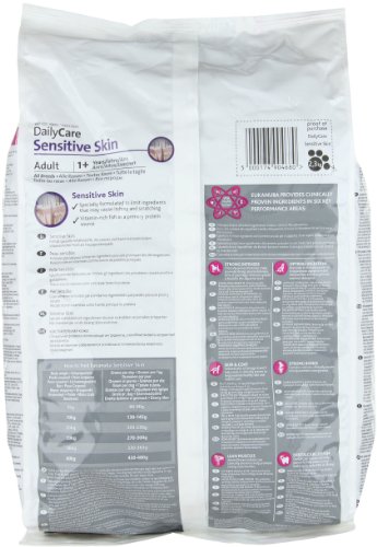 Eukanuba Daily Care, Hundefutter für Hunde mit sensibler Haut, Trockenfutter mit Fisch und Huhn (1 x 2,3 kg)