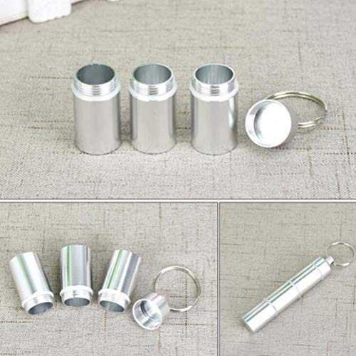 Porta-comprimidos para uso ao ar livre LIOOBO chaveiro suporte para porta-pílulas impermeável para v