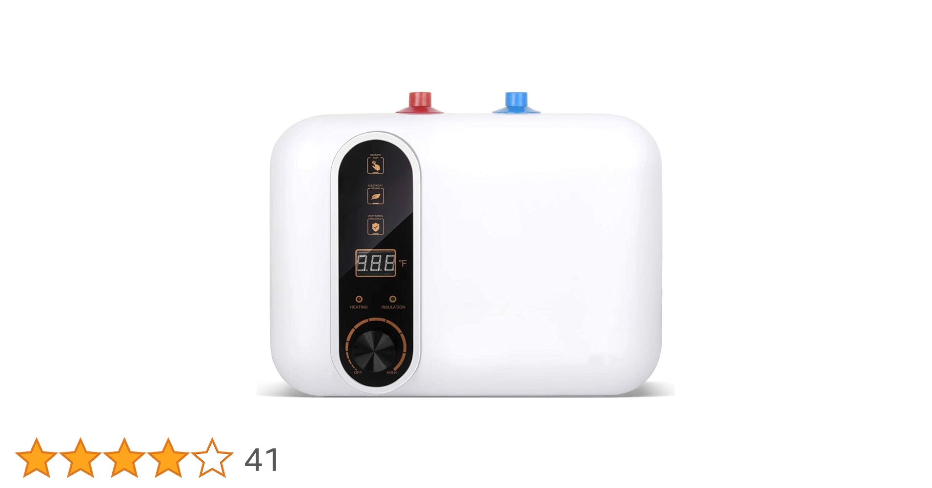 電気温水器 電気温水ヒーター 40L Amazon | Dazzix電気温水器給湯器 40/50/60/80/100L小型電気温水