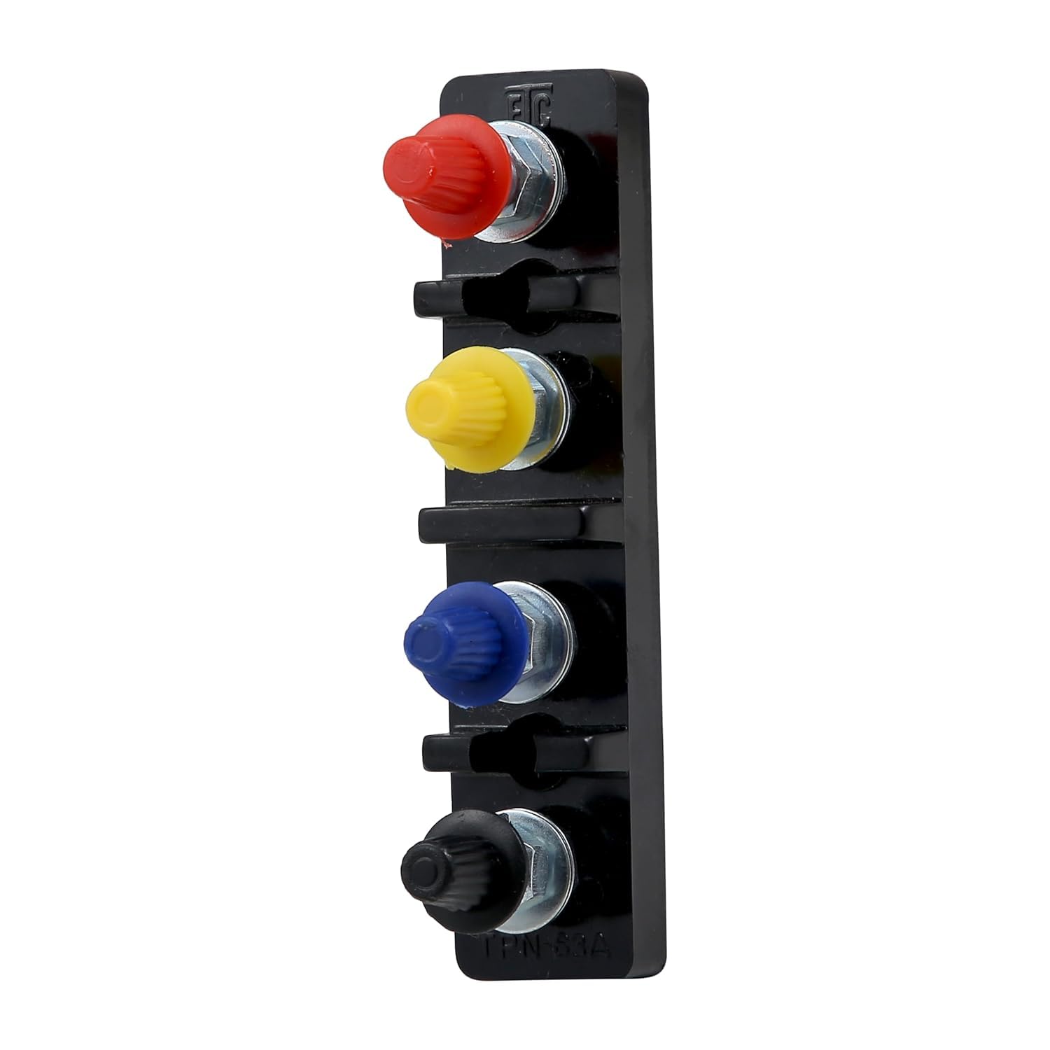 Daystar Solution FTC TPN-63 Standard Connection Plate | 63 AMP | 4 Pole | In Backalite | Pack Of 1 1