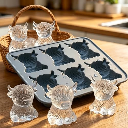 Molde de hielo en silicona 2 unidades DFOBUNDO miniatura 5