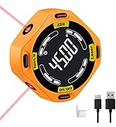 Digital Protractor, LEERCHUANG Level Inclinometer W 5 Sides Strong Magnet, 3 in 1 Digital Level T...