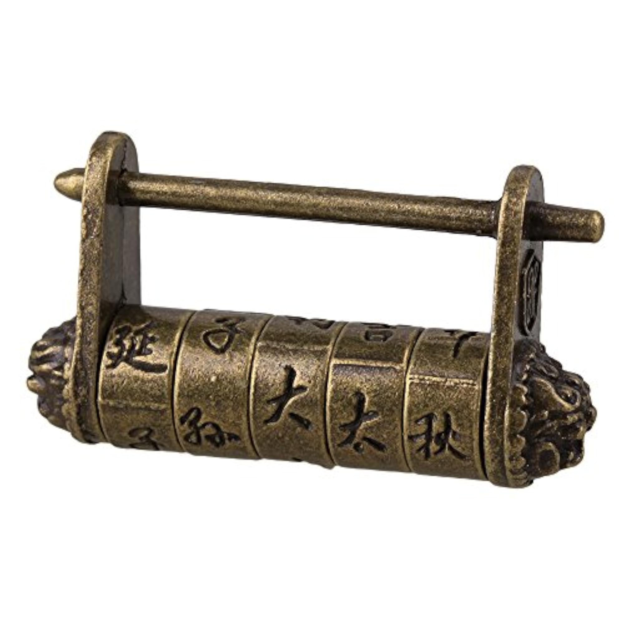 Elegant Chinese Old Style Word Password Combination Padlock