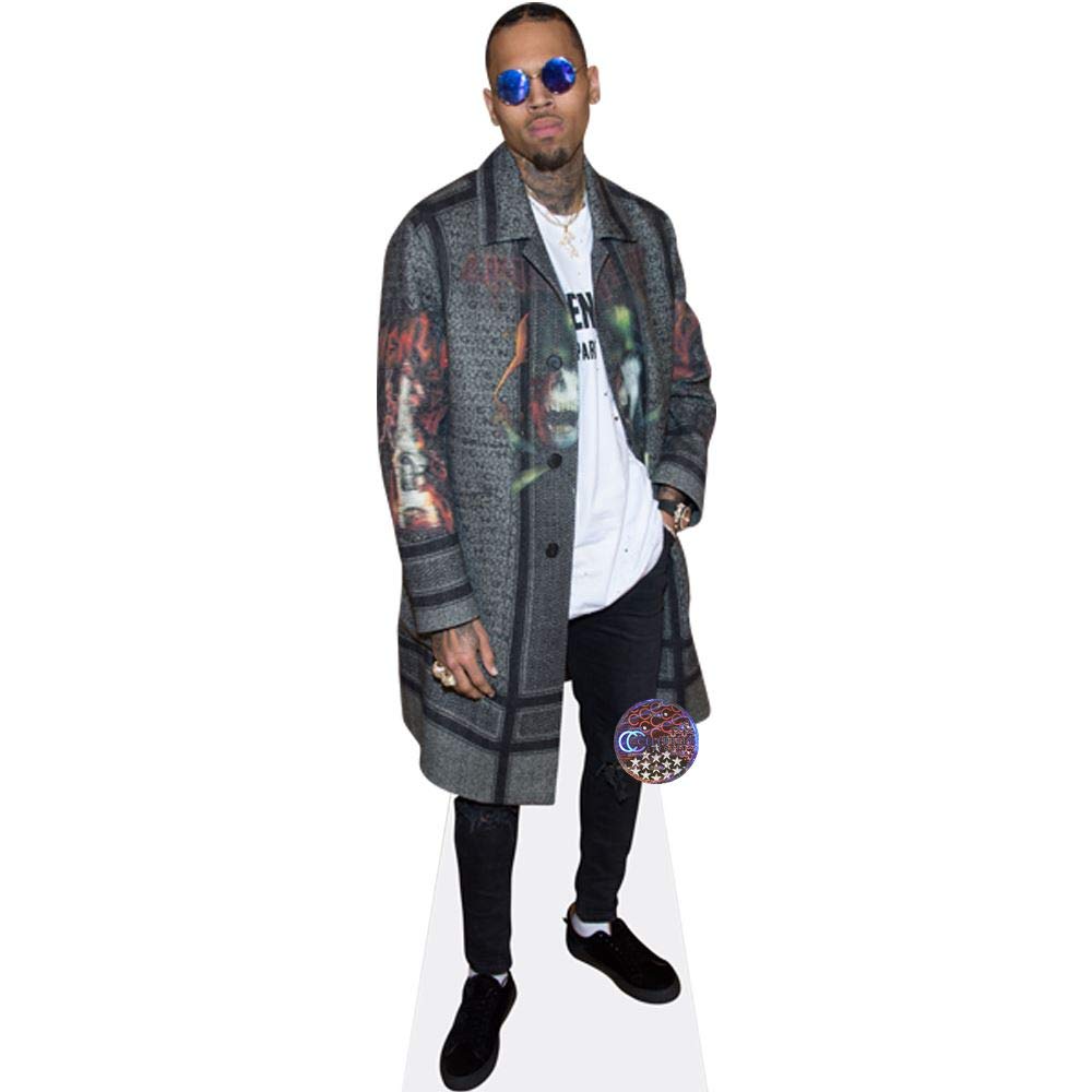 Celebrity Cutouts Mini Size Cutout Chris Brown (Coat)