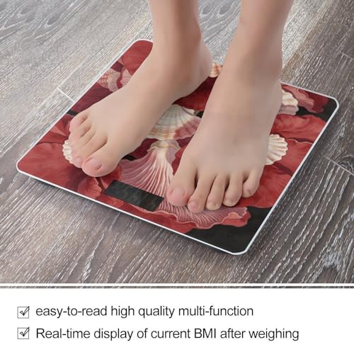 Báscula digital para baño con pantalla LCD grande y 180 kg miniatura 5